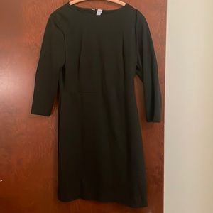 Black 3/4 Sleeve Dress (Old Navy, Sz M)